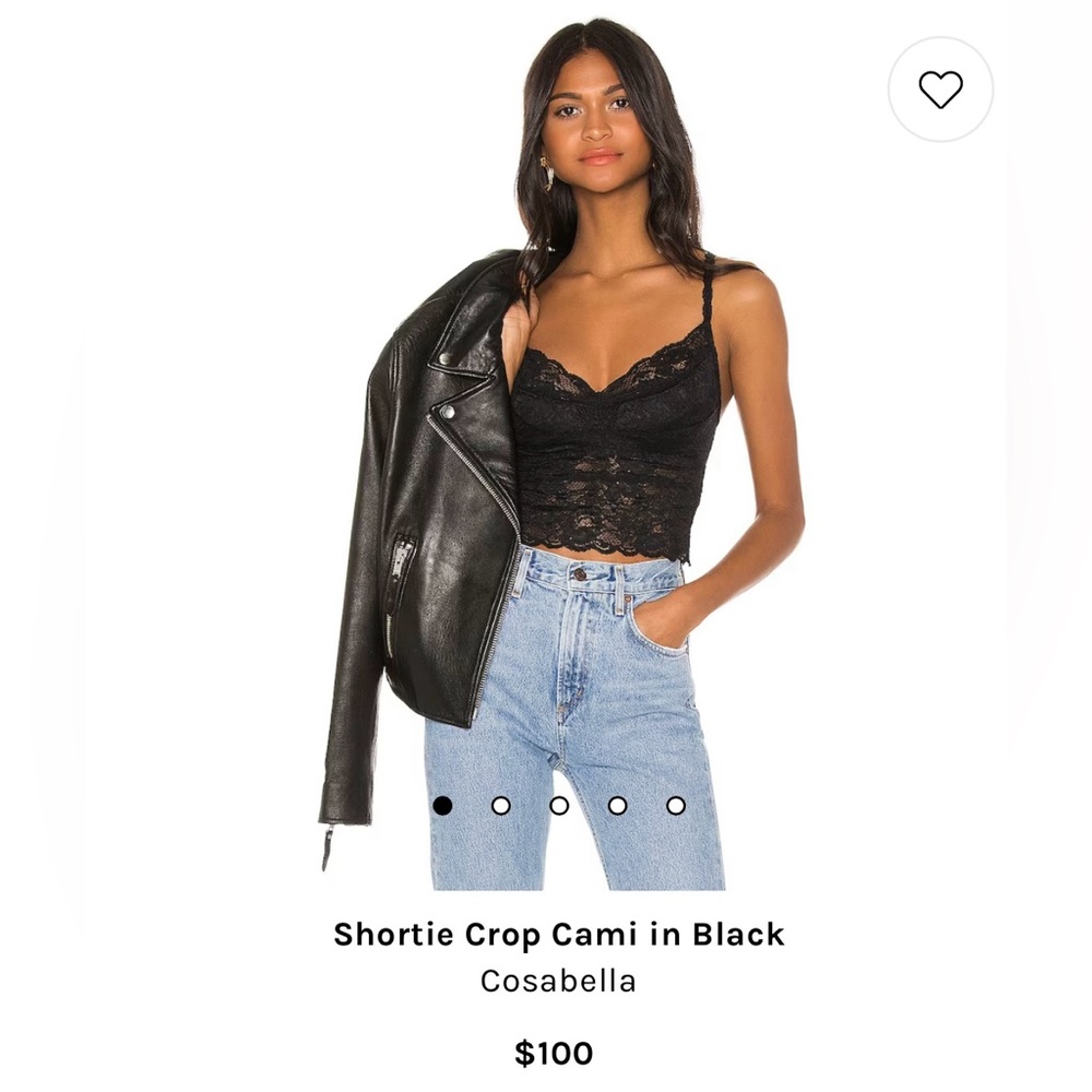 Cosabella Shortie Crop Cami Small